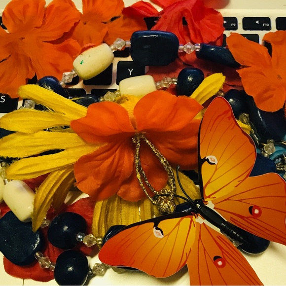 Ceramic Vintage Rare Unique One of a Kind Handmade Necklace - Picture 16 of 16